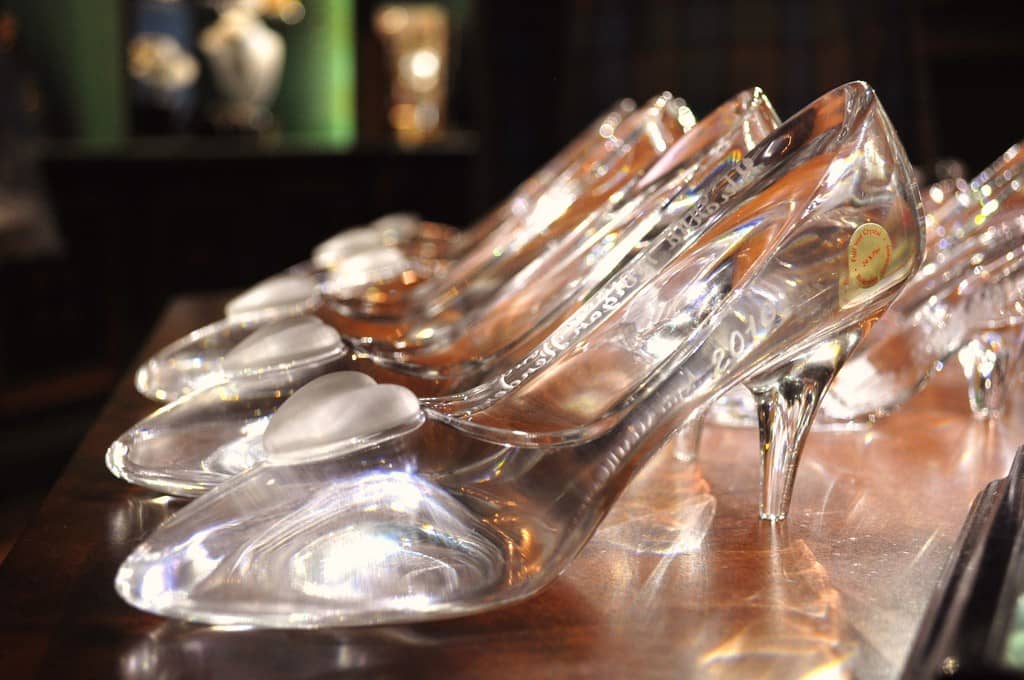 glass slippers by the bucketful for sale