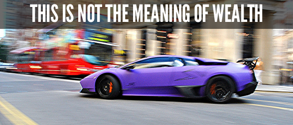 meaning of wealth lamborghini